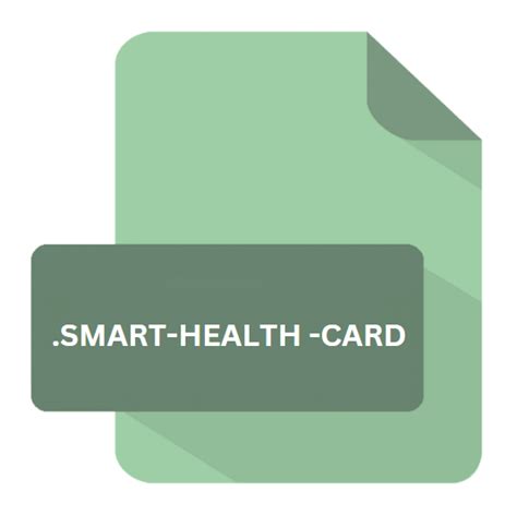 open smart health card file